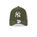 New Era - NY Yankees A Frame - Trucker/Snapback - Olive/White