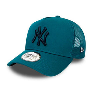 New Era - NY Yankees A Frame - Trucker/Snapback - Turquoise Blue/Navy