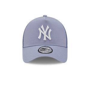 New Era - NY Yankees Tonal Mesh A Frame - Trucker/Snapback - Purple/White