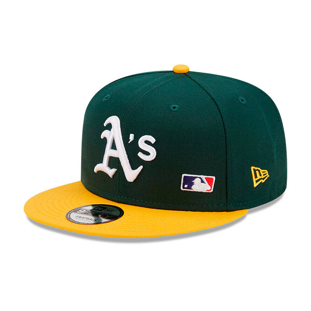 New Era - Oakland Athletics 9Fifty Team Arch - Snapback - Green/Yellow