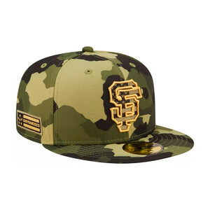 New Era - San Francisco Giants 59Fifty Armed Forces - Fitted - Camo/Gold