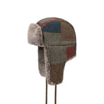 Stetson - Farson Wool Patchwork Aviator Hat - Beanie - Mixed Colours