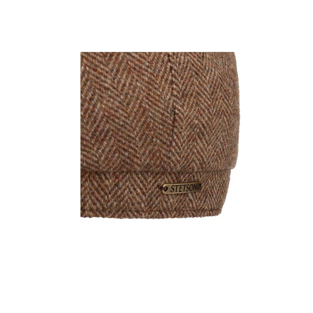 Stetson - Hatteras Classic Wool - Sixpence/Flat Cap - Rust