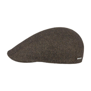 Stetson - Ivy Cap Wool - Sixpence/Flat Cap - Brown