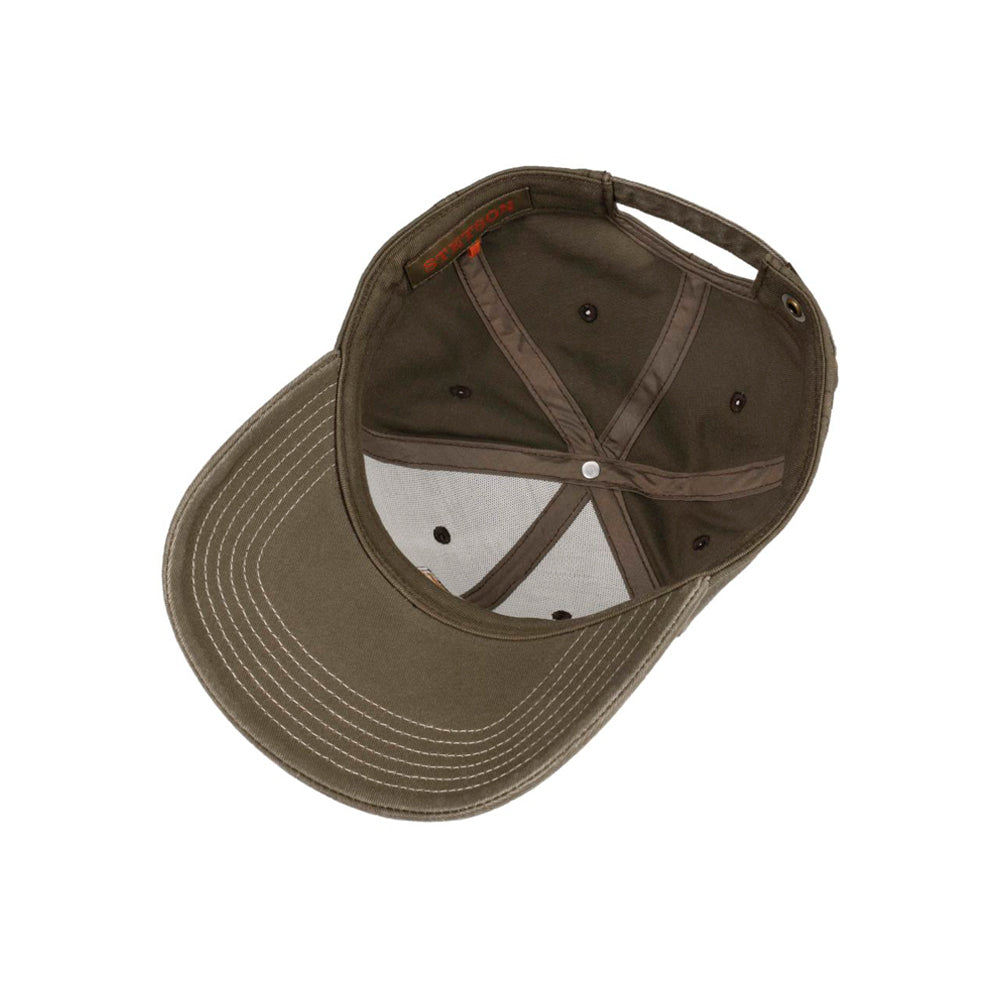 Stetson - Lenloy Cotton Cap - Adjustable - Brown/Grey