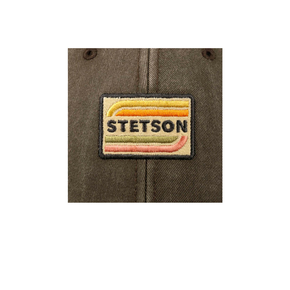 Stetson - Lenloy Cotton Cap - Adjustable - Brown/Grey