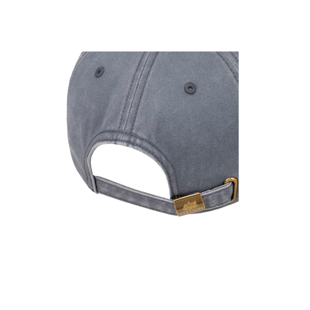 Stetson - Lenloy Cotton Cap - Adjustable - Grey