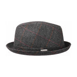 Stetson - Player Wool - Fedora Hat - Black/Grey