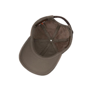 Stetson - Rawlins Pigskin Baseball Cap - Adjustable - Dark Brown