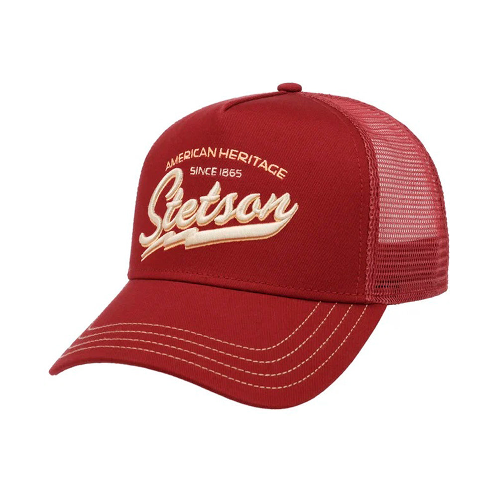 Stetson - Since 1865 - Trucker/Snapback - Red