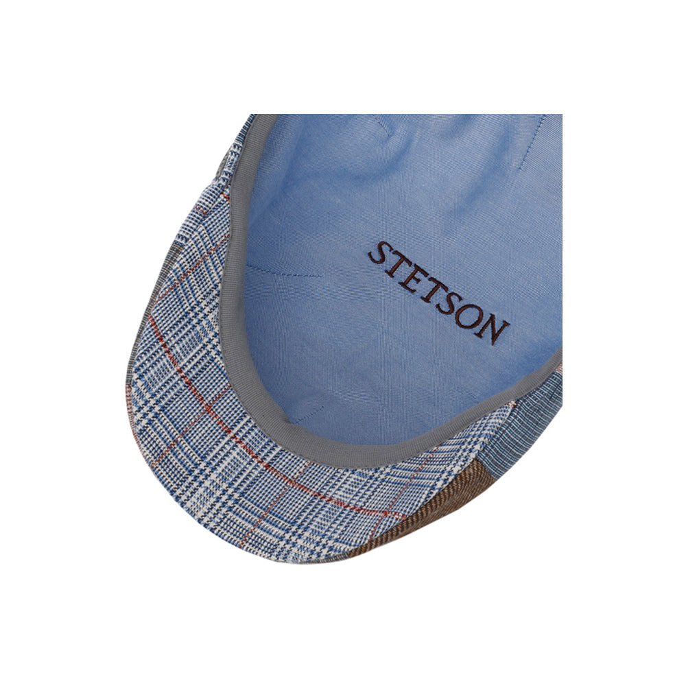 Stetson - Texas Clarson Patchwork - Sixpence/Flat Cap - Mixed Colours
