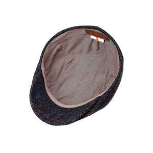 Stetson - Texas Colour Lines Gatsby Cap - Sixpence/Flat Cap - Anthracite