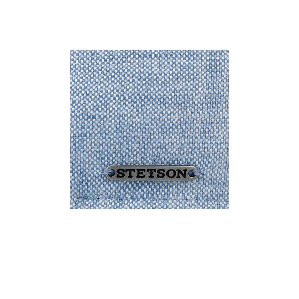 Stetson - Texas Just Linen - Sixpence/Flat Cap - Light Blue