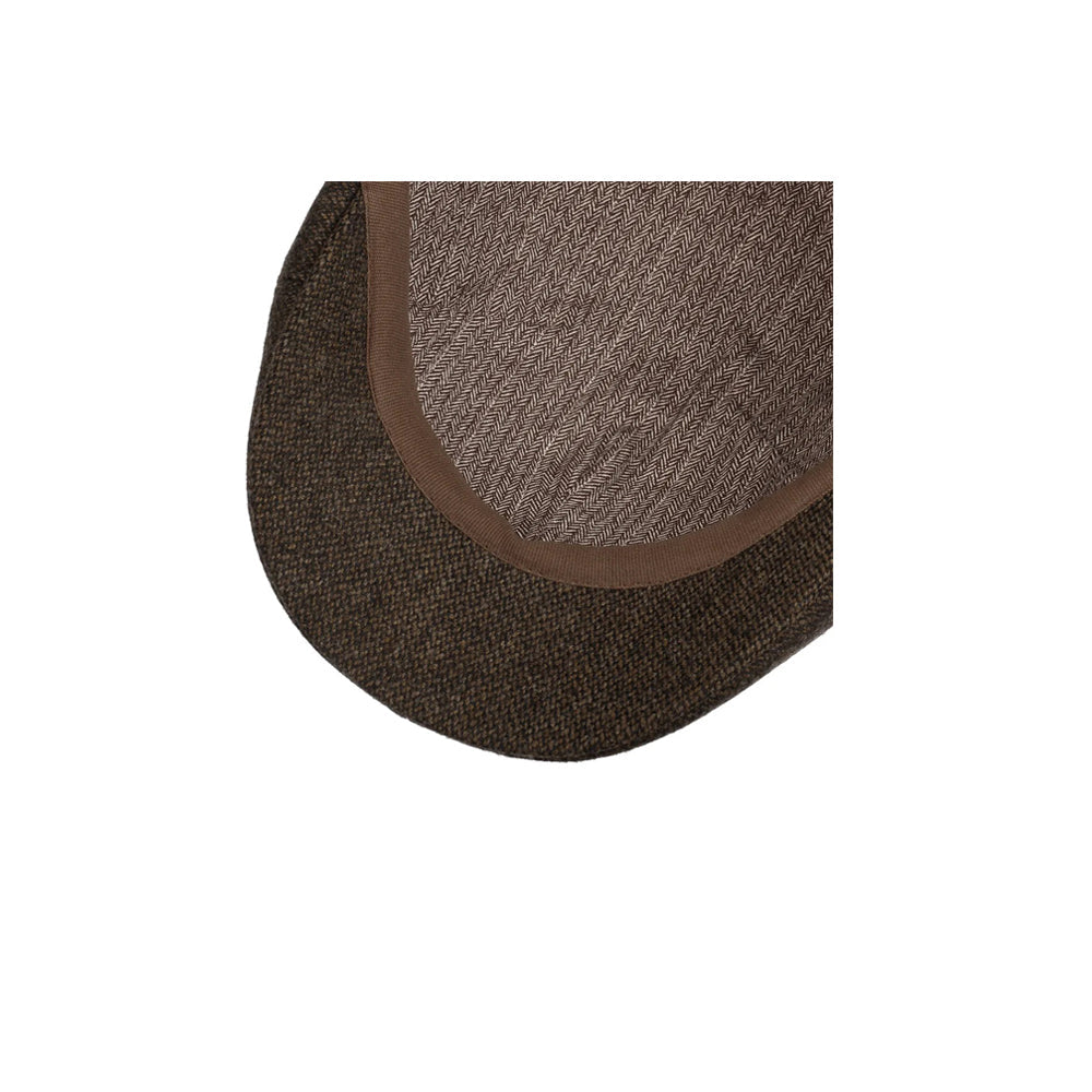 Stetson - Texas Wool - Sixpence/Flat Cap - Brown