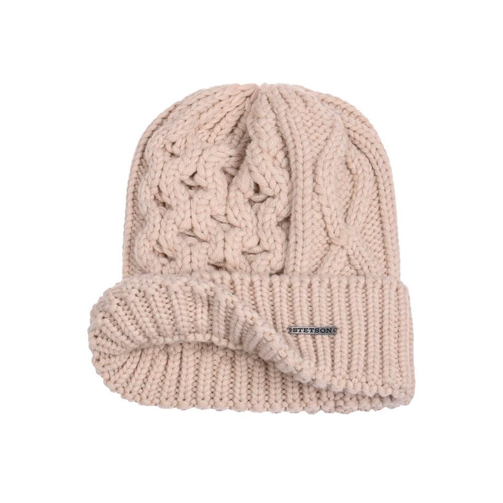Stetson - Tornell Wool With Cuff - Beanie - Oatmeal