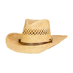 Stetson - Western Raffia Larimore - Straw Hat - Natural